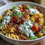 BLT Pasta Salad Bacon Avocado
