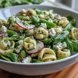 Spring Pasta Lemon Radishes Salad