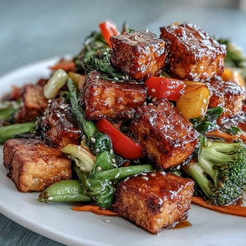 Vegetable Tempeh Stir-Fry