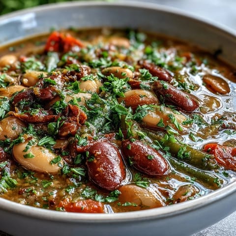 Three-Bean Salad Soup