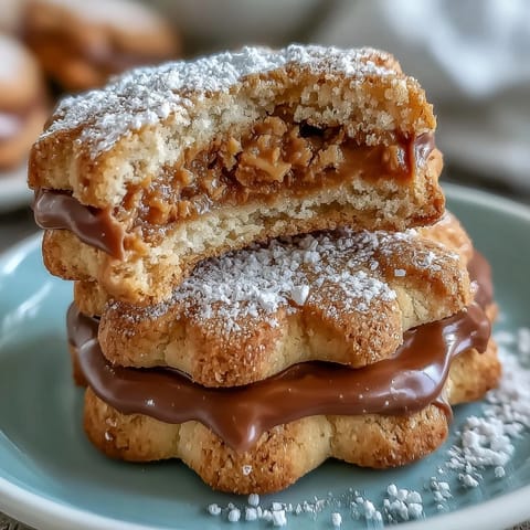 Flower-Shaped Shortbread Delicacy